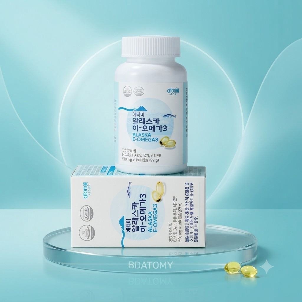 Atomy Alaska E-Omega3 180 Capsules